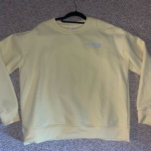 Wilo Wellness Yellow Crewneck Sweatshirt